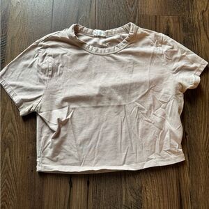 Cotton On Beige  Cream Crop Top